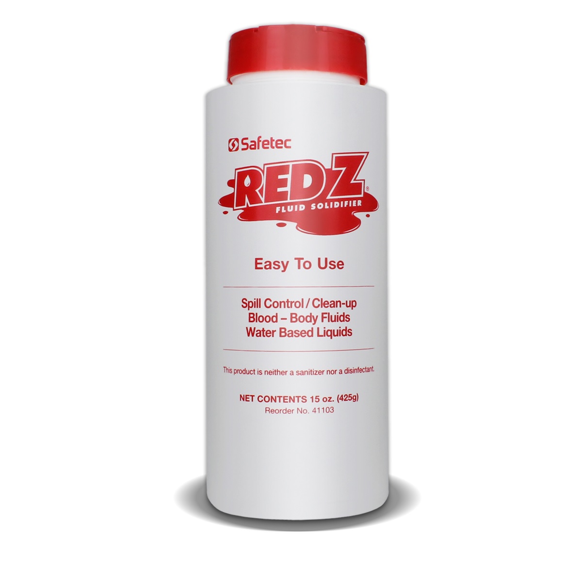 Red Z 15 oz. Shaker Top Bottle - Solidifier